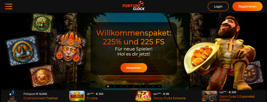 Fortune Clock Casino