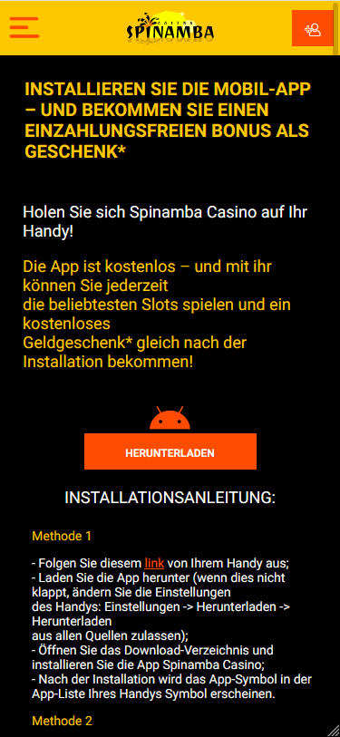 spinamba casino logowanie