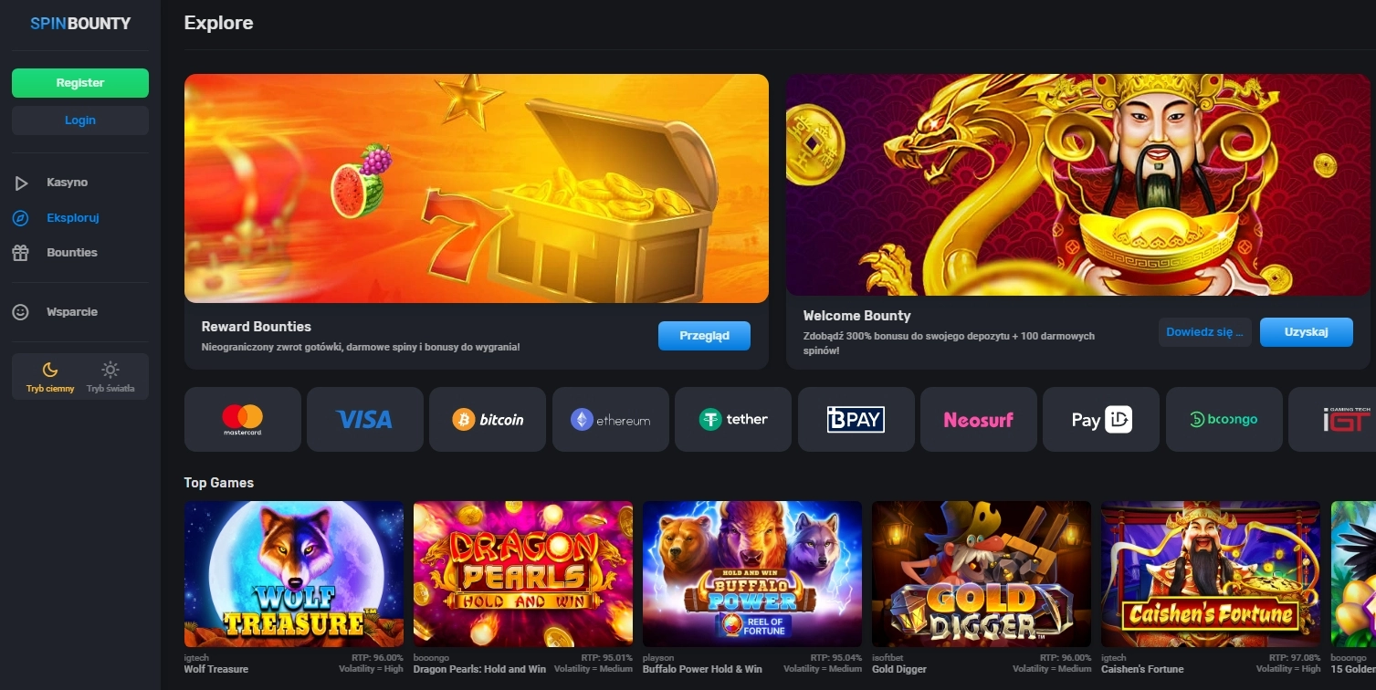 spin bounty casino